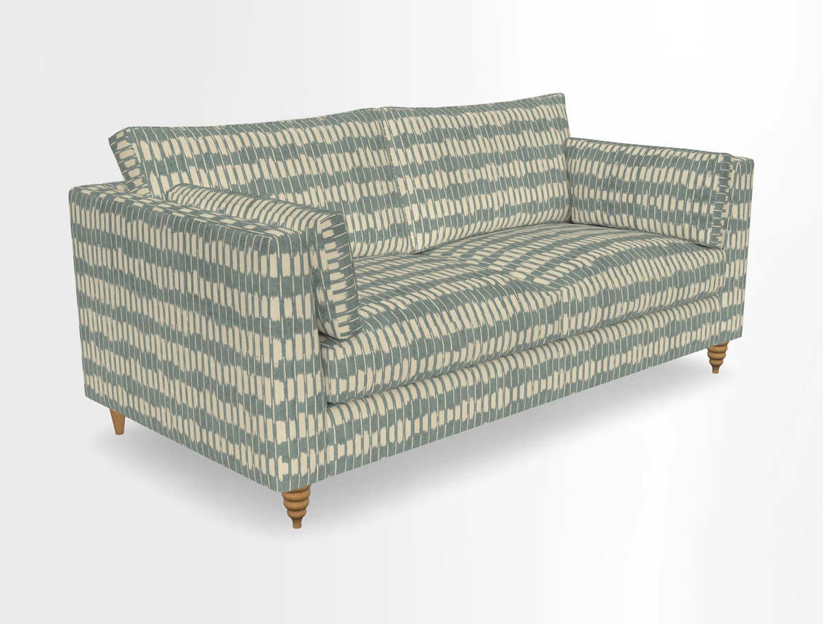 Saltdean 3 seater sofa in Covertex Lombardia Bianco