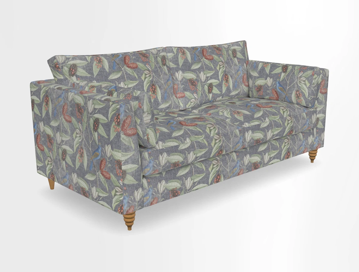 Saltdean 3 seater sofa in Covertex Lombardia Bianco