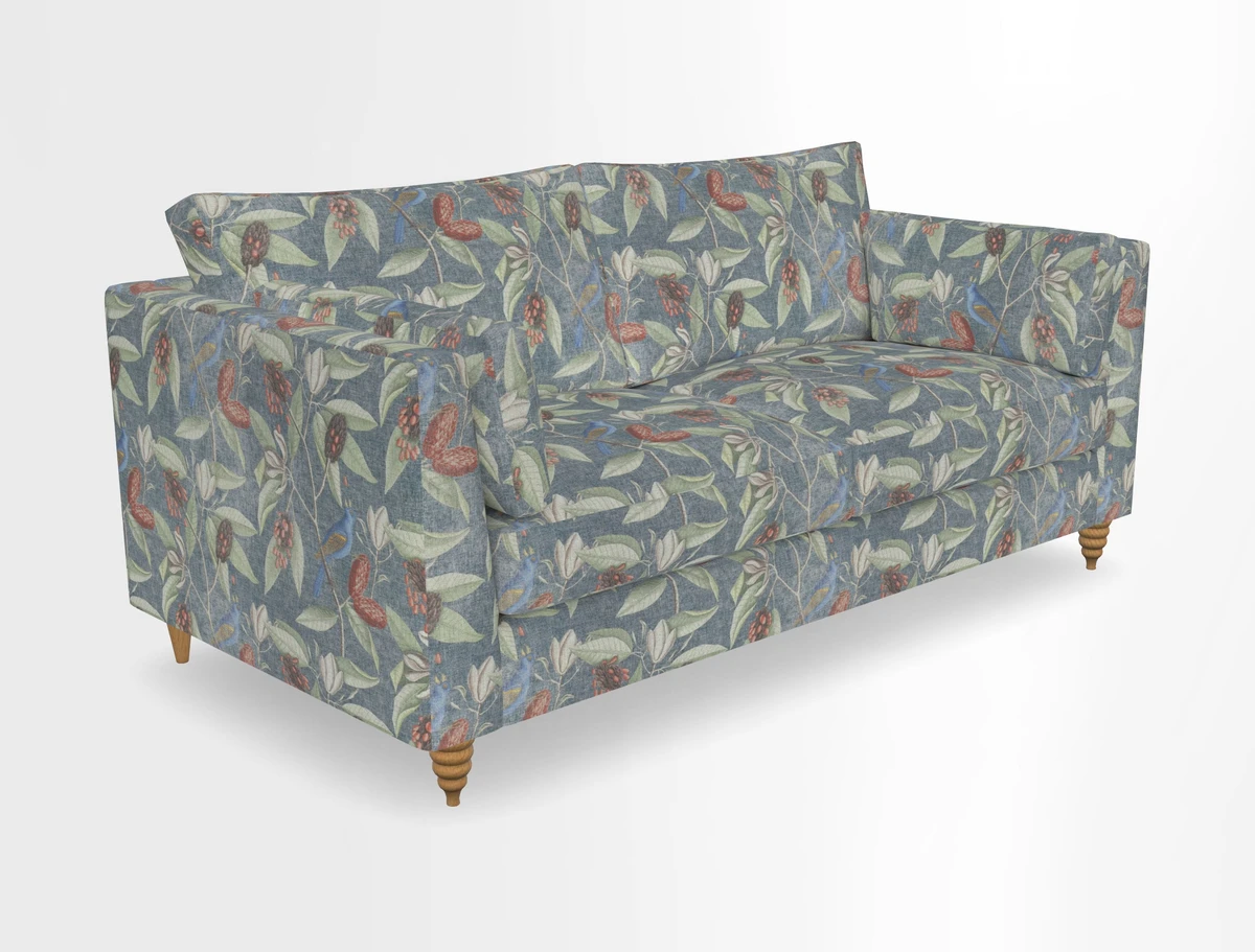 Saltdean 3 seater sofa in Covertex Lombardia Bianco