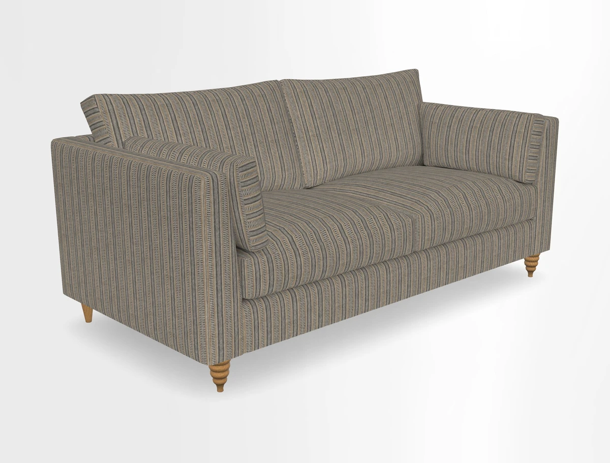 Saltdean 3 seater sofa in Covertex Lombardia Bianco