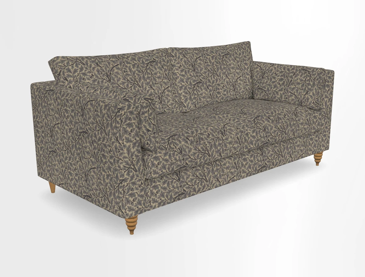 Saltdean 3 seater sofa in Covertex Lombardia Bianco