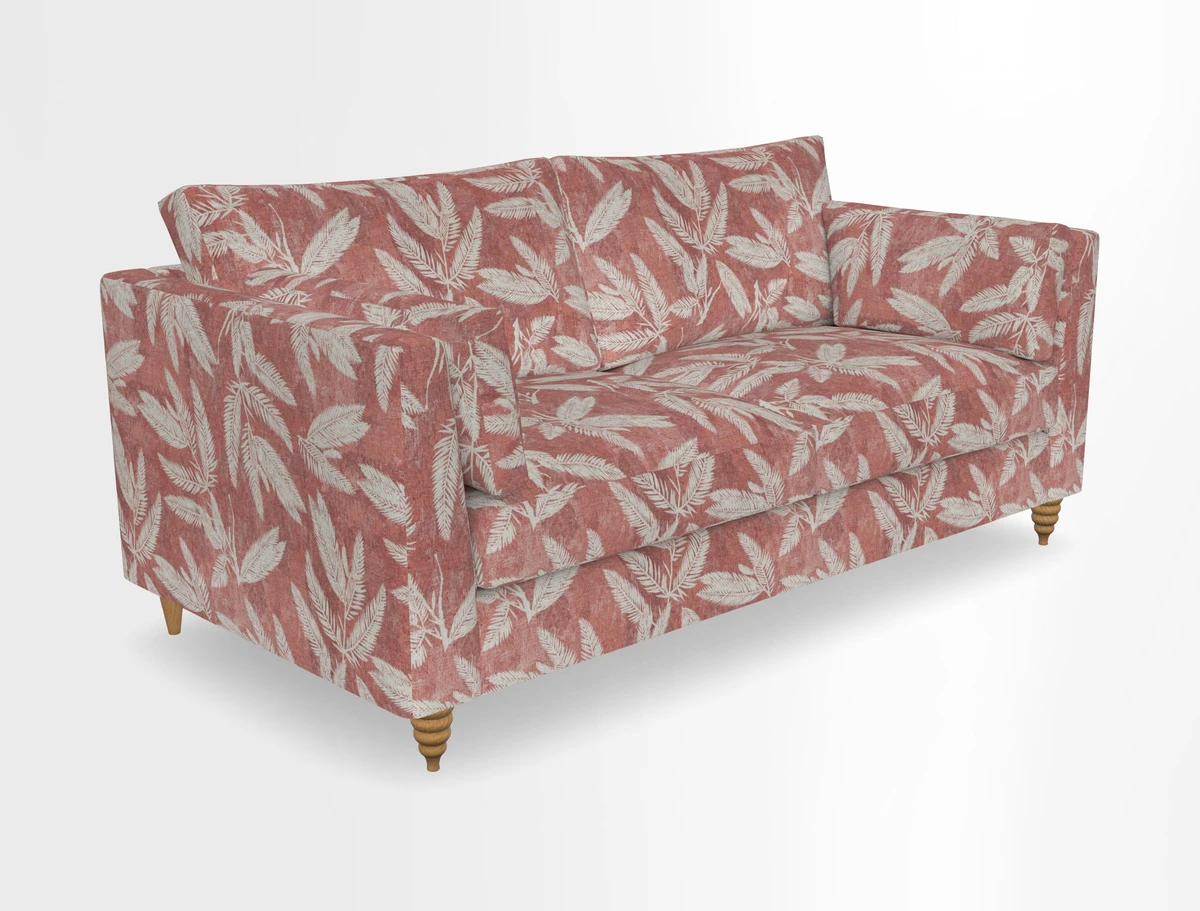 Saltdean 3 seater sofa in Covertex Lombardia Bianco