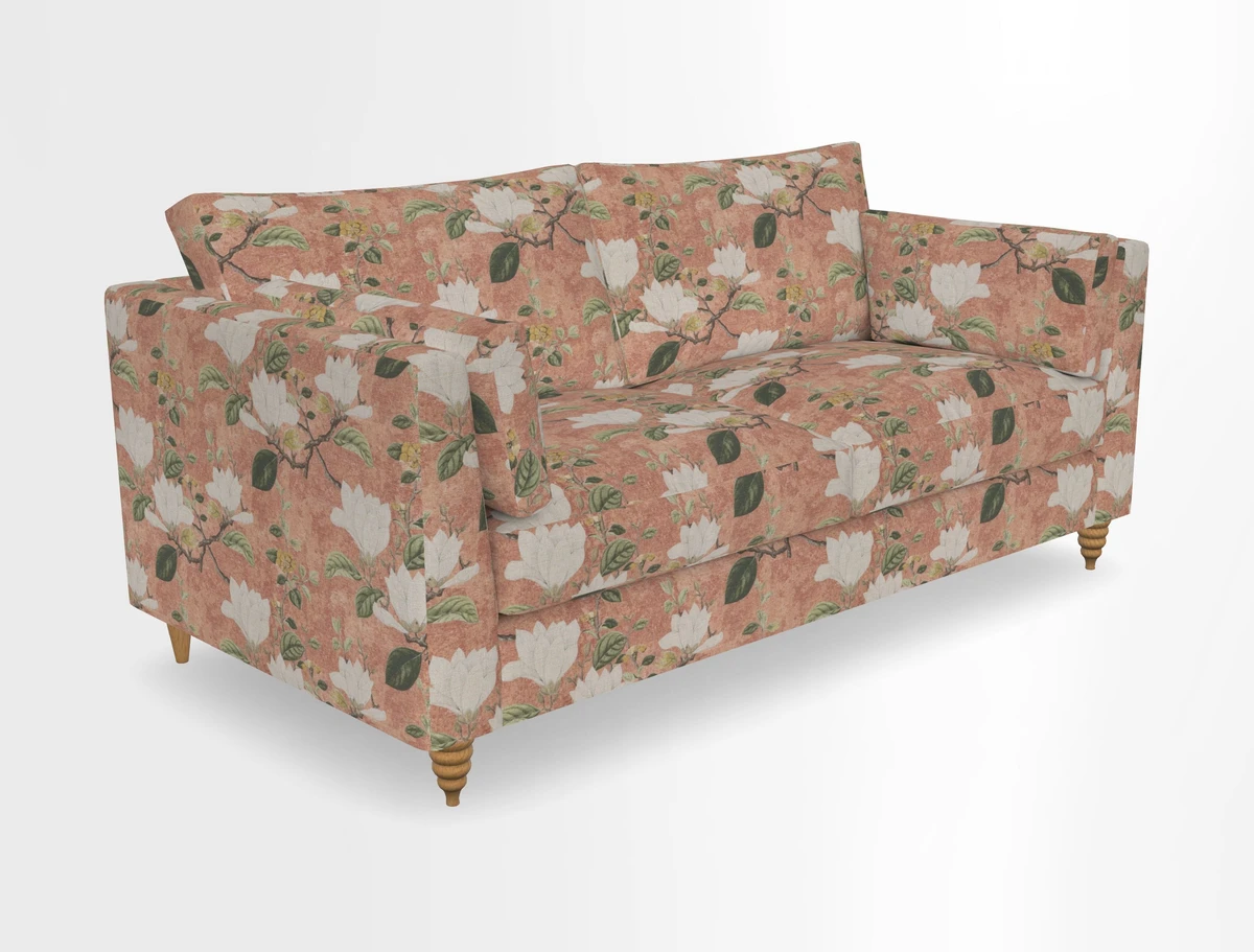 Saltdean 3 seater sofa in Covertex Lombardia Bianco