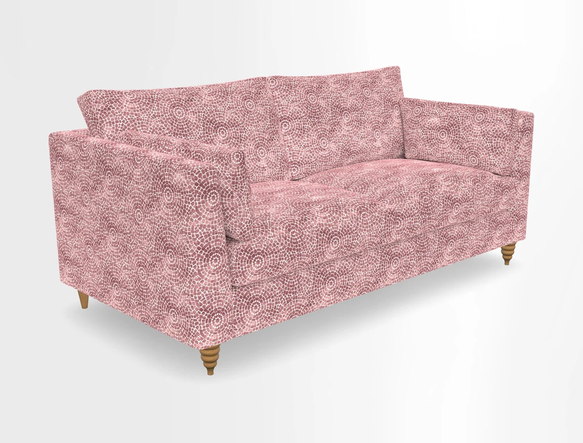 Saltdean 3 seater sofa in Covertex Lombardia Bianco