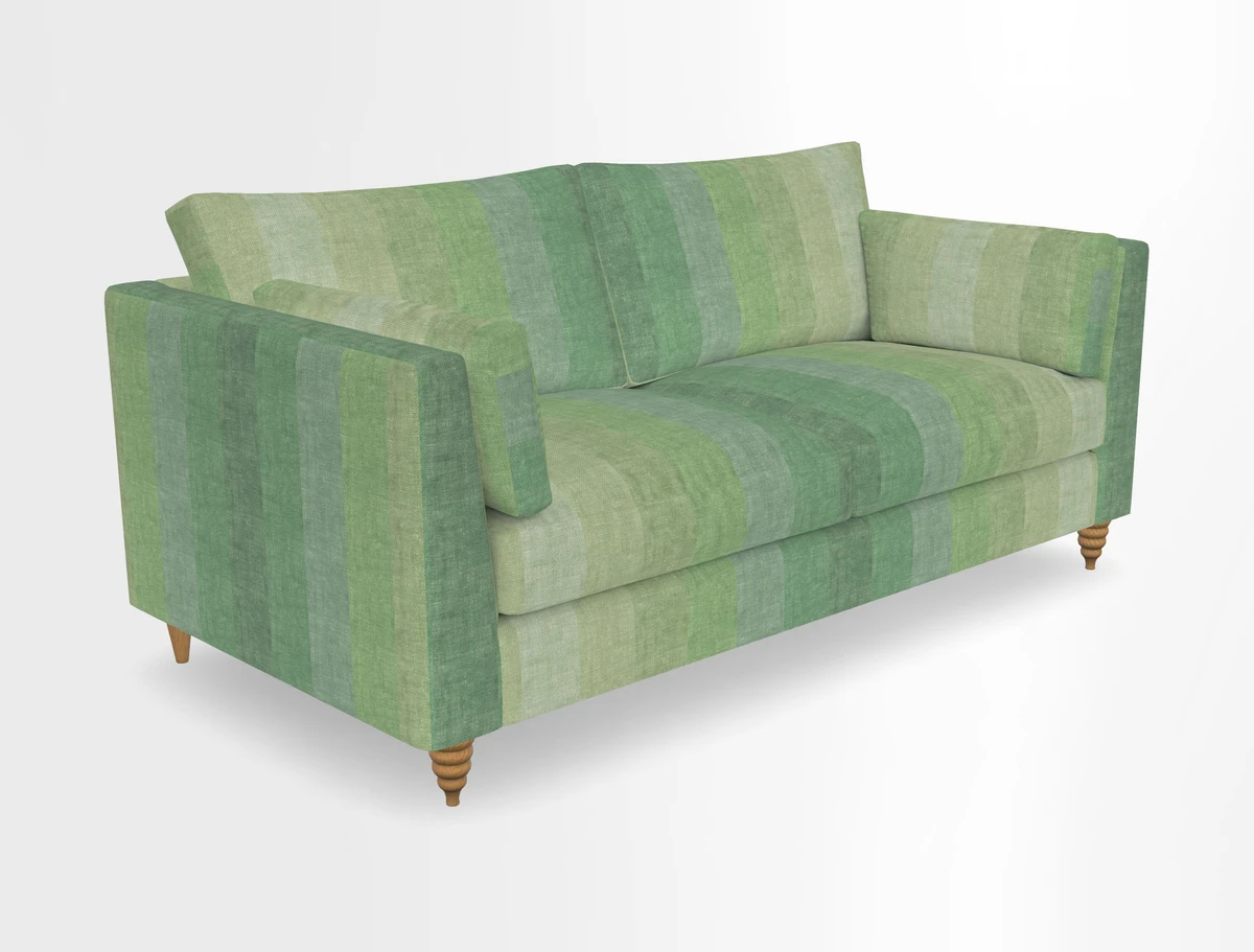 Saltdean 3 seater sofa in Covertex Lombardia Bianco