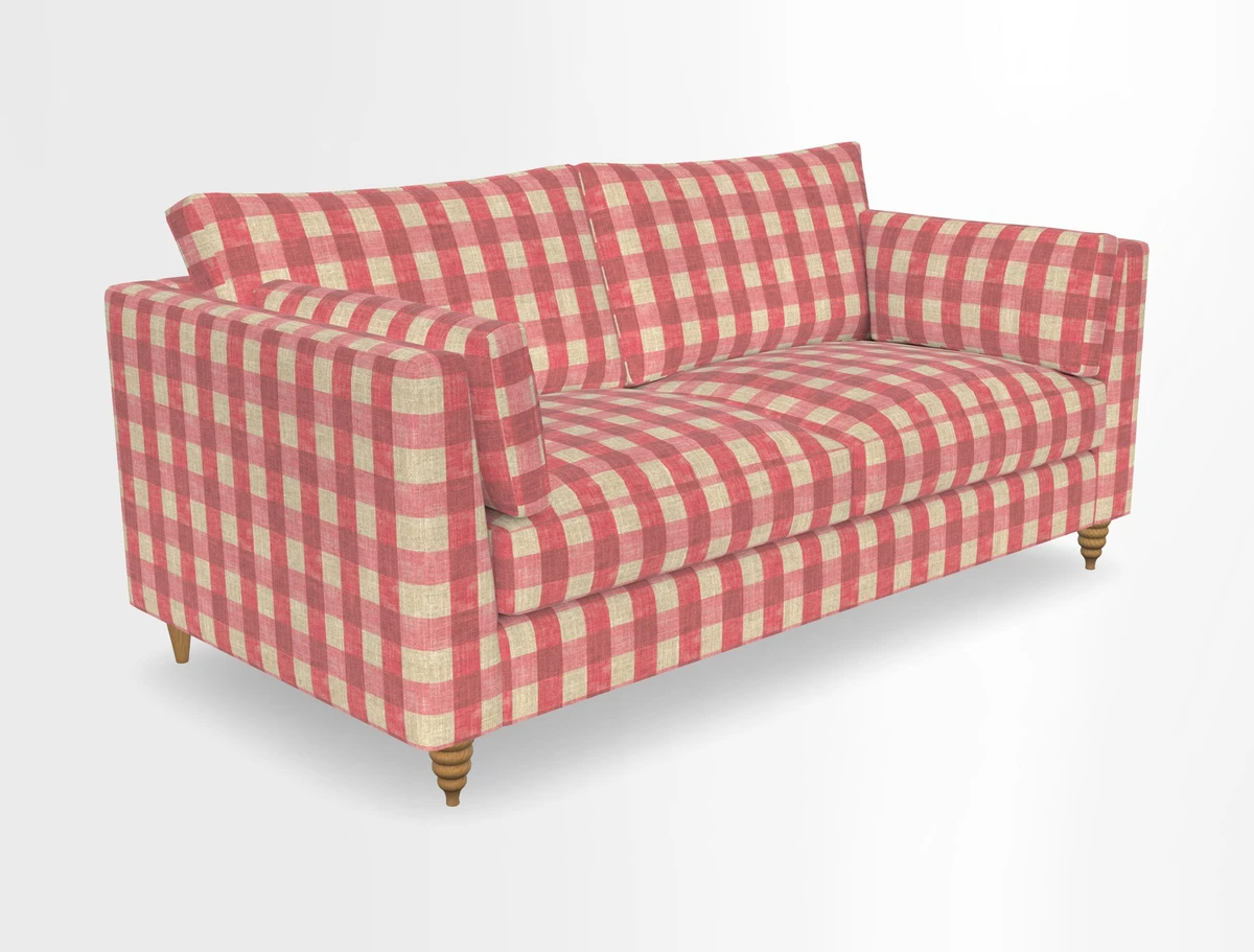 Saltdean 3 seater sofa in Covertex Lombardia Bianco