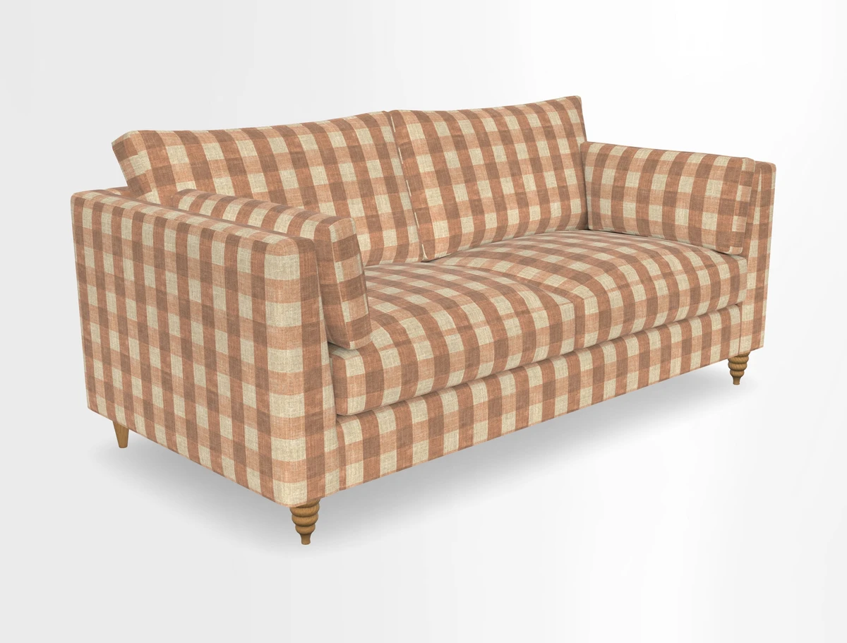 Saltdean 3 seater sofa in Covertex Lombardia Bianco