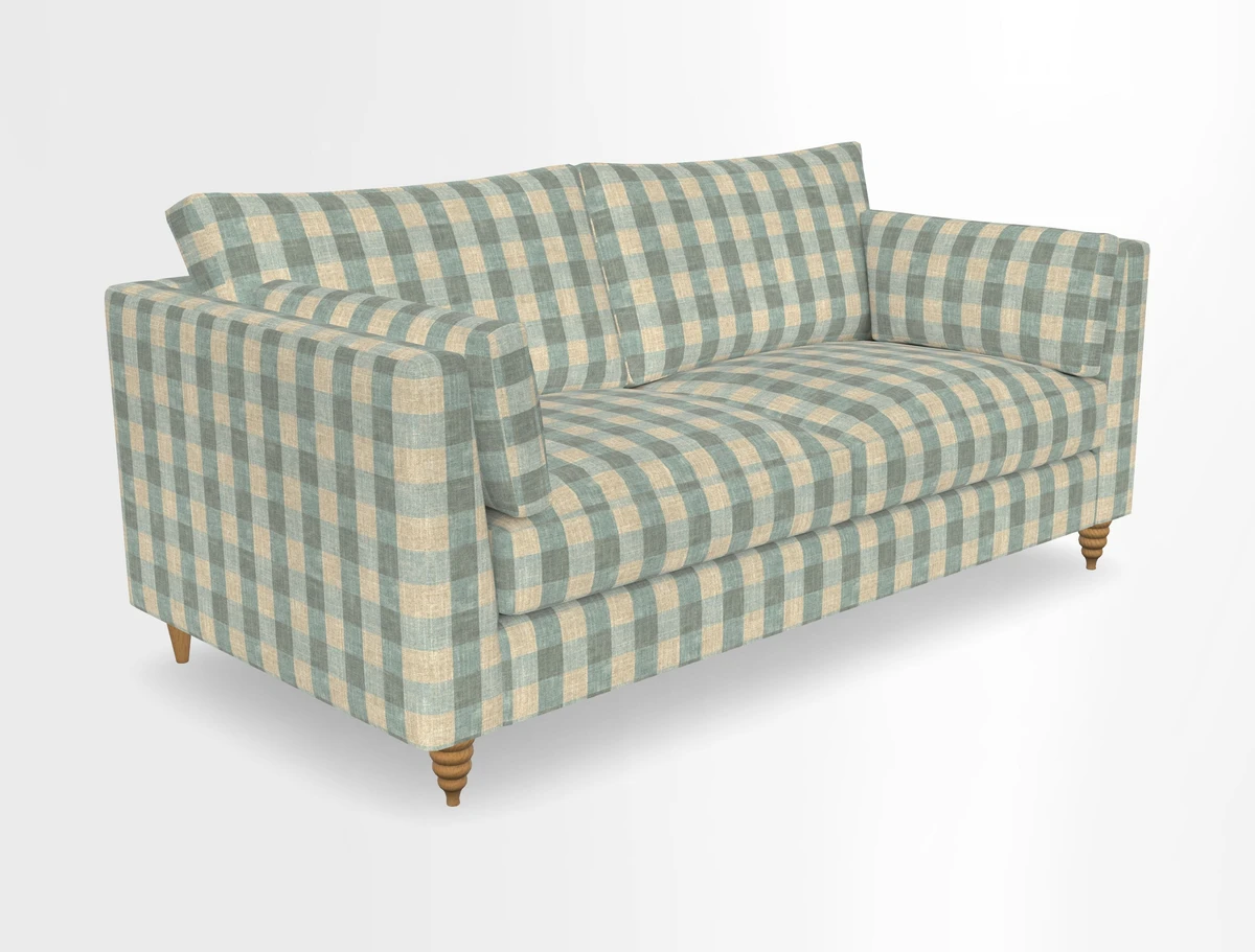 Saltdean 3 seater sofa in Covertex Lombardia Bianco