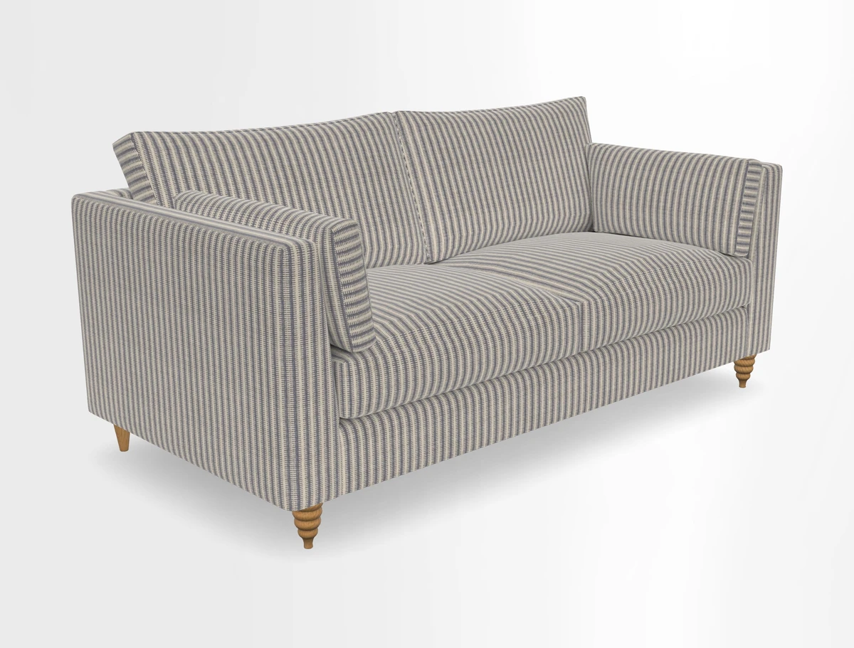 Saltdean 3 seater sofa in Covertex Lombardia Bianco