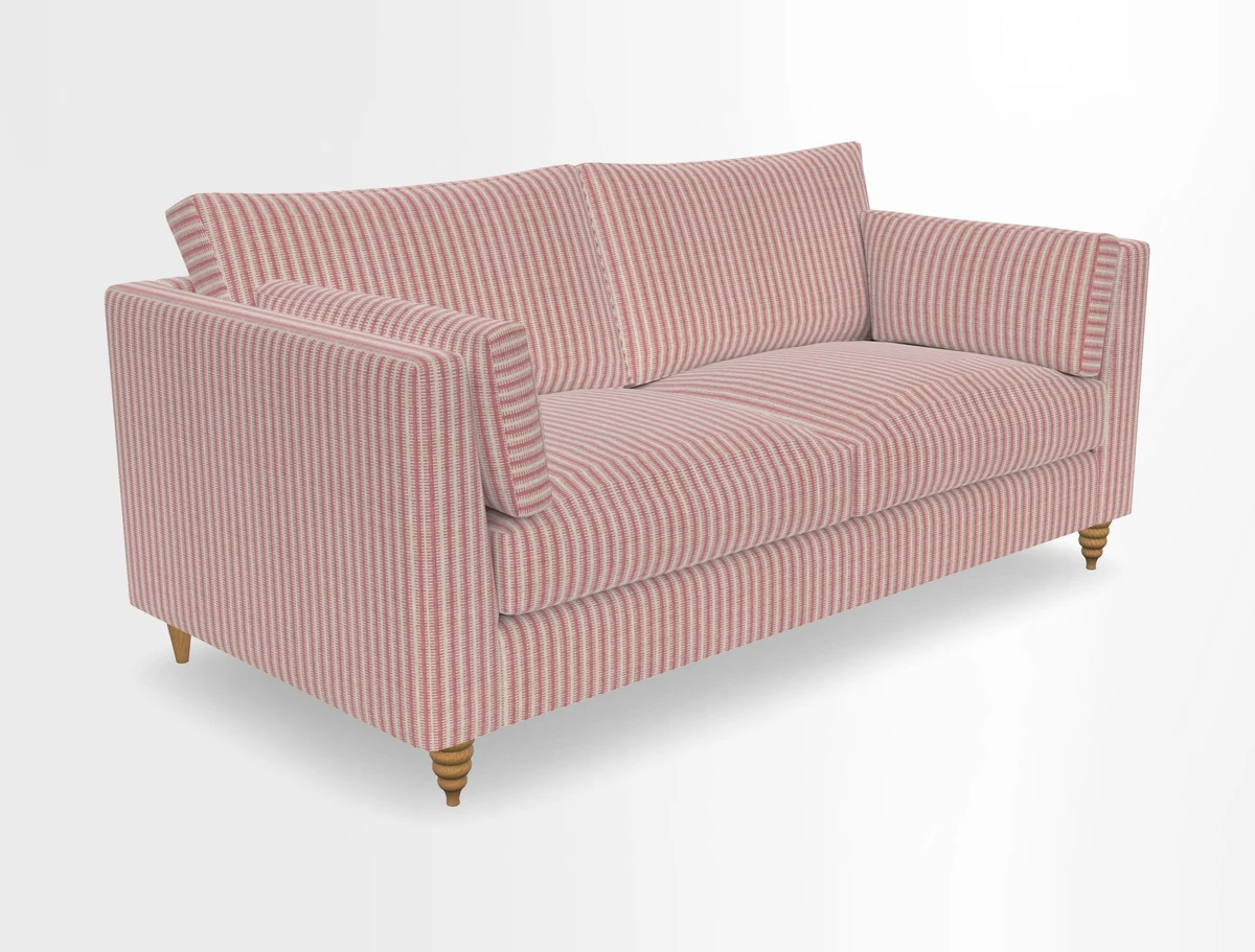 Saltdean 3 seater sofa in Covertex Lombardia Bianco