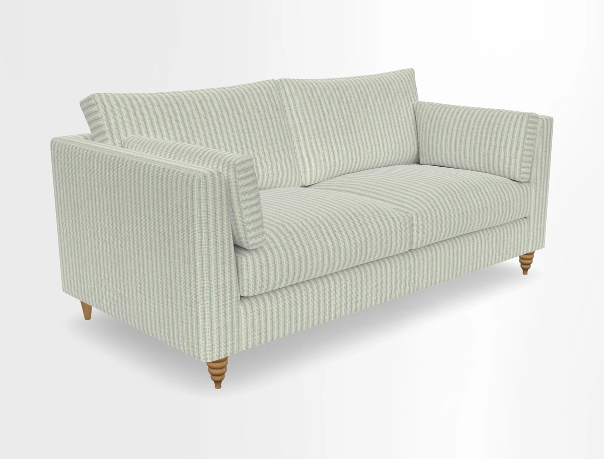 Saltdean 3 seater sofa in Covertex Lombardia Bianco