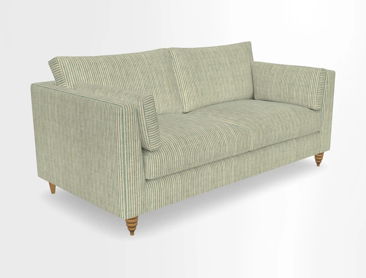 Saltdean 3 seater sofa in Covertex Lombardia Bianco