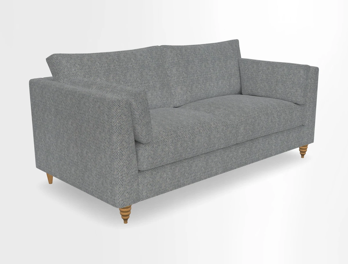 Saltdean 3 seater sofa in Covertex Lombardia Bianco
