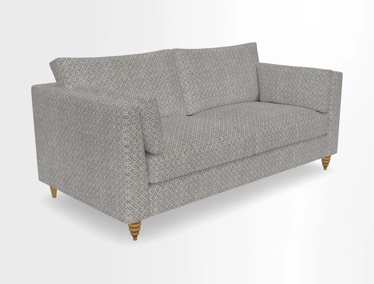 Saltdean 3 seater sofa in Covertex Lombardia Bianco