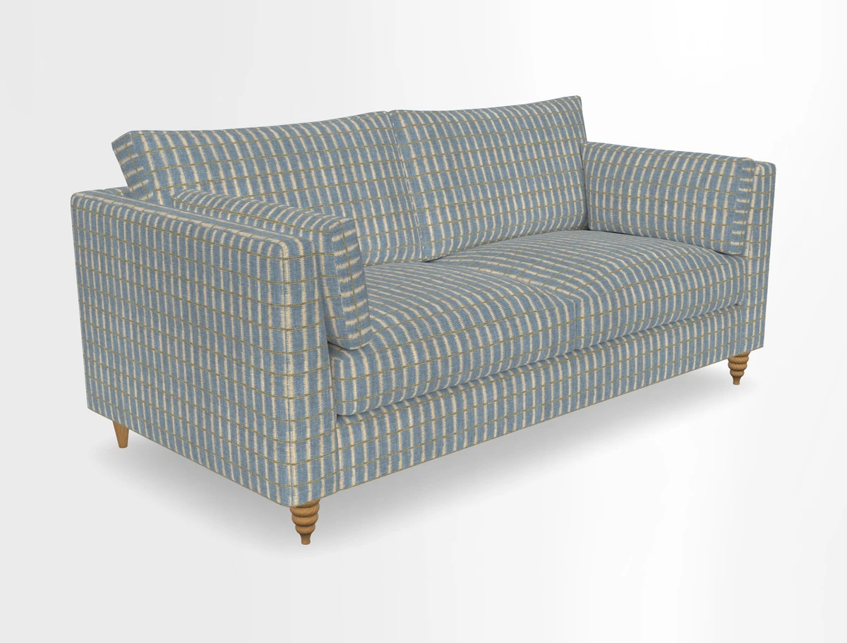 Saltdean 3 seater sofa in Covertex Lombardia Bianco