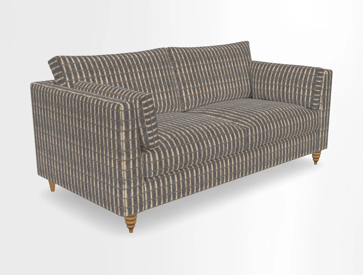 Saltdean 3 seater sofa in Covertex Lombardia Bianco