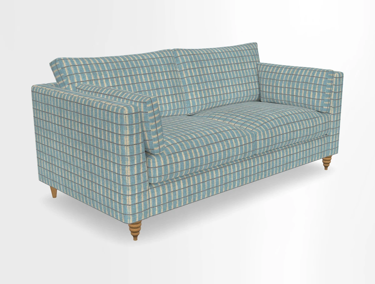 Saltdean 3 seater sofa in Covertex Lombardia Bianco