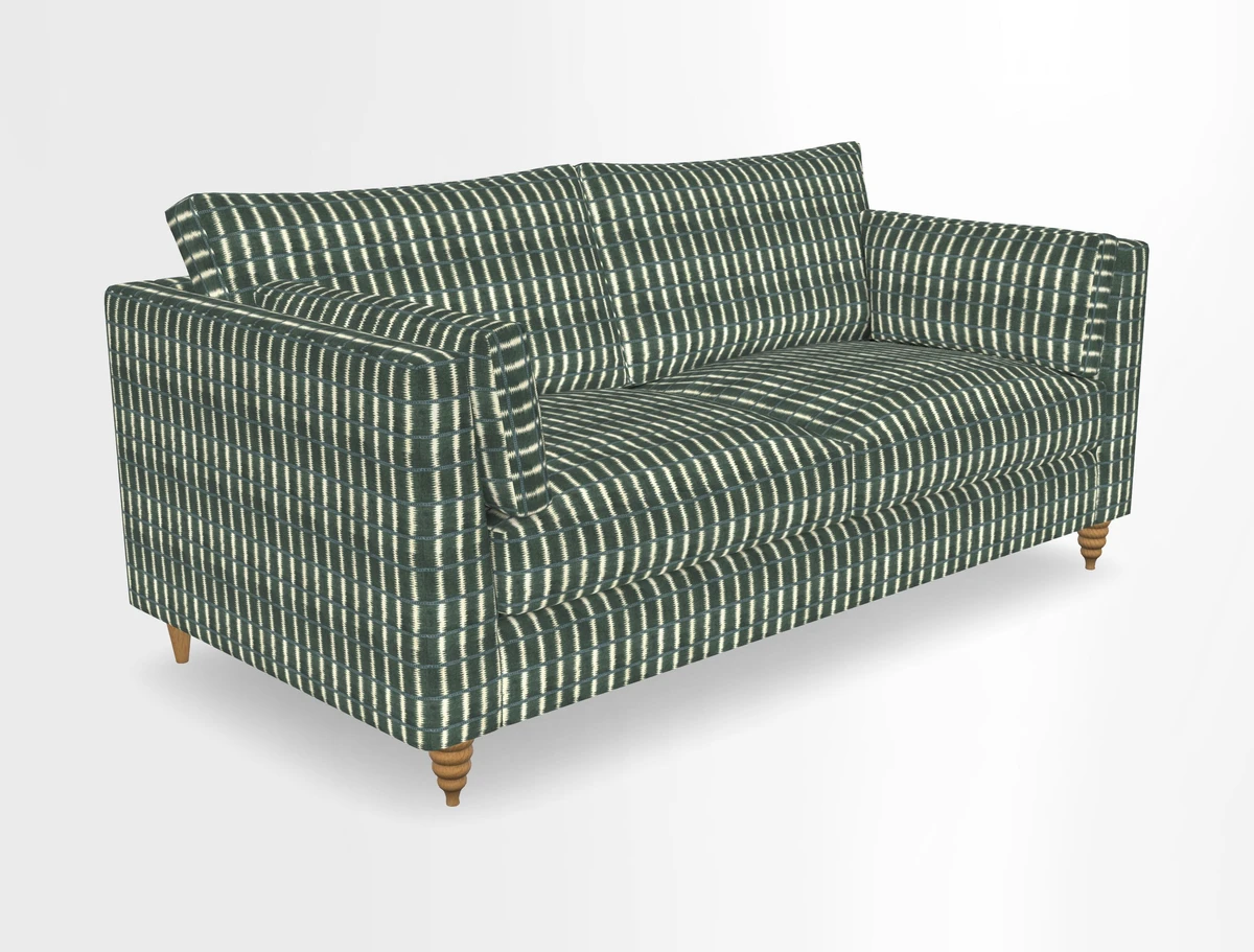 Saltdean 3 seater sofa in Covertex Lombardia Bianco