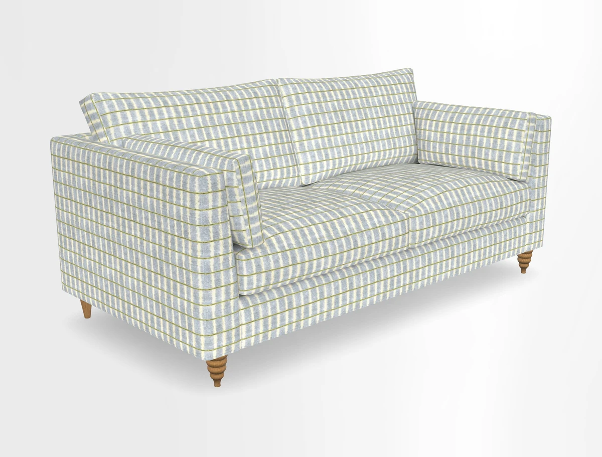 Saltdean 3 seater sofa in Covertex Lombardia Bianco