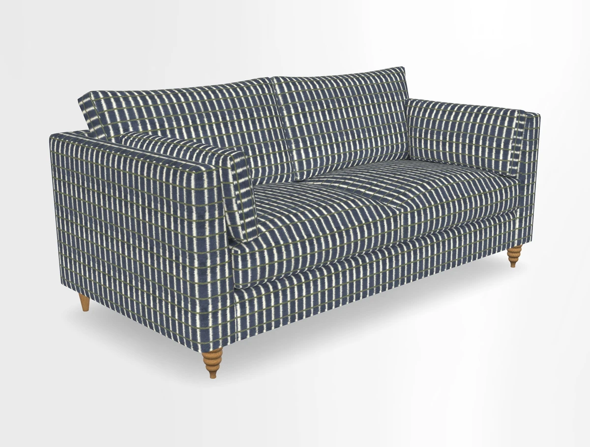 Saltdean 3 seater sofa in Covertex Lombardia Bianco
