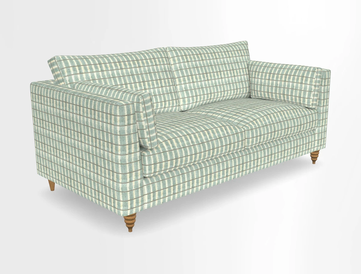 Saltdean 3 seater sofa in Covertex Lombardia Bianco