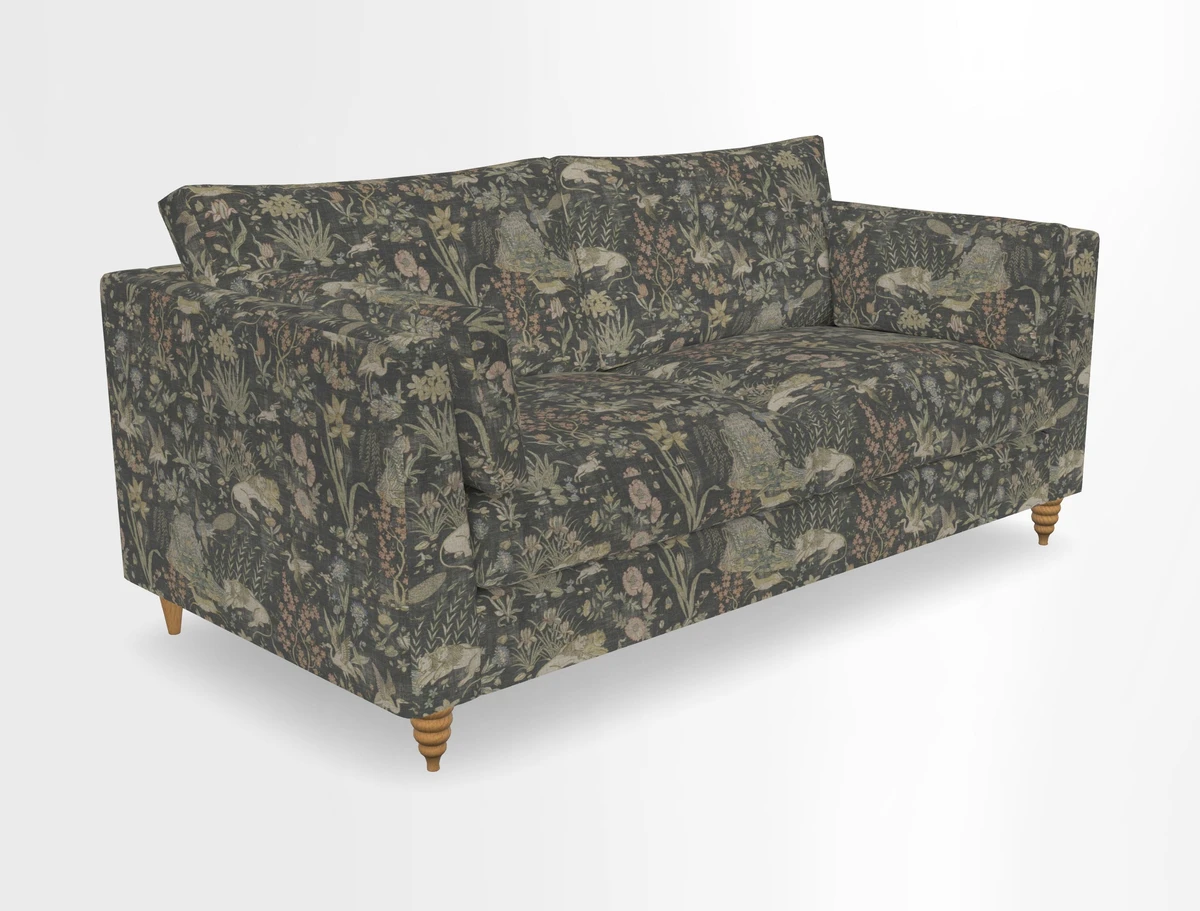 Saltdean 3 seater sofa in Covertex Lombardia Bianco