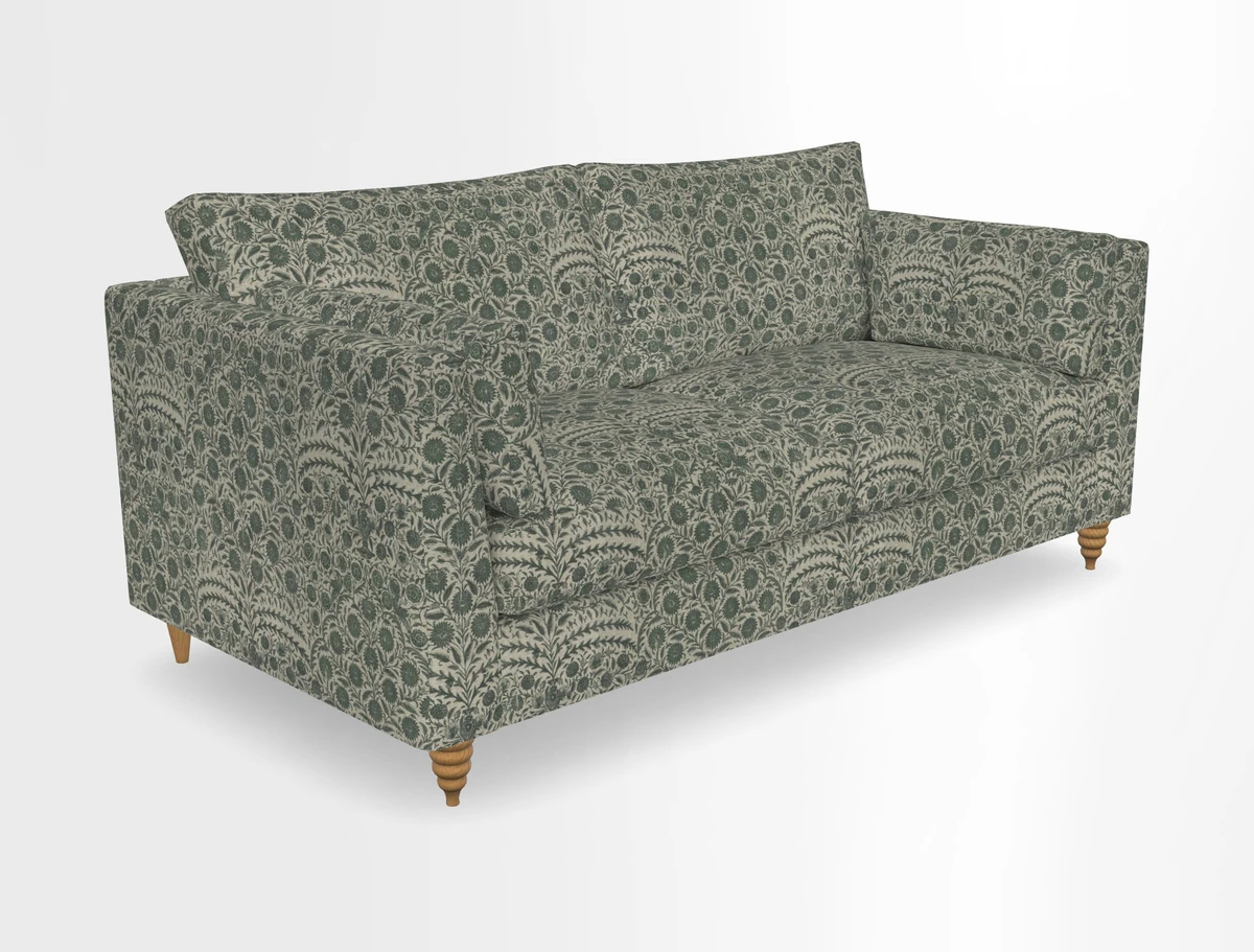 Saltdean 3 seater sofa in Covertex Lombardia Bianco