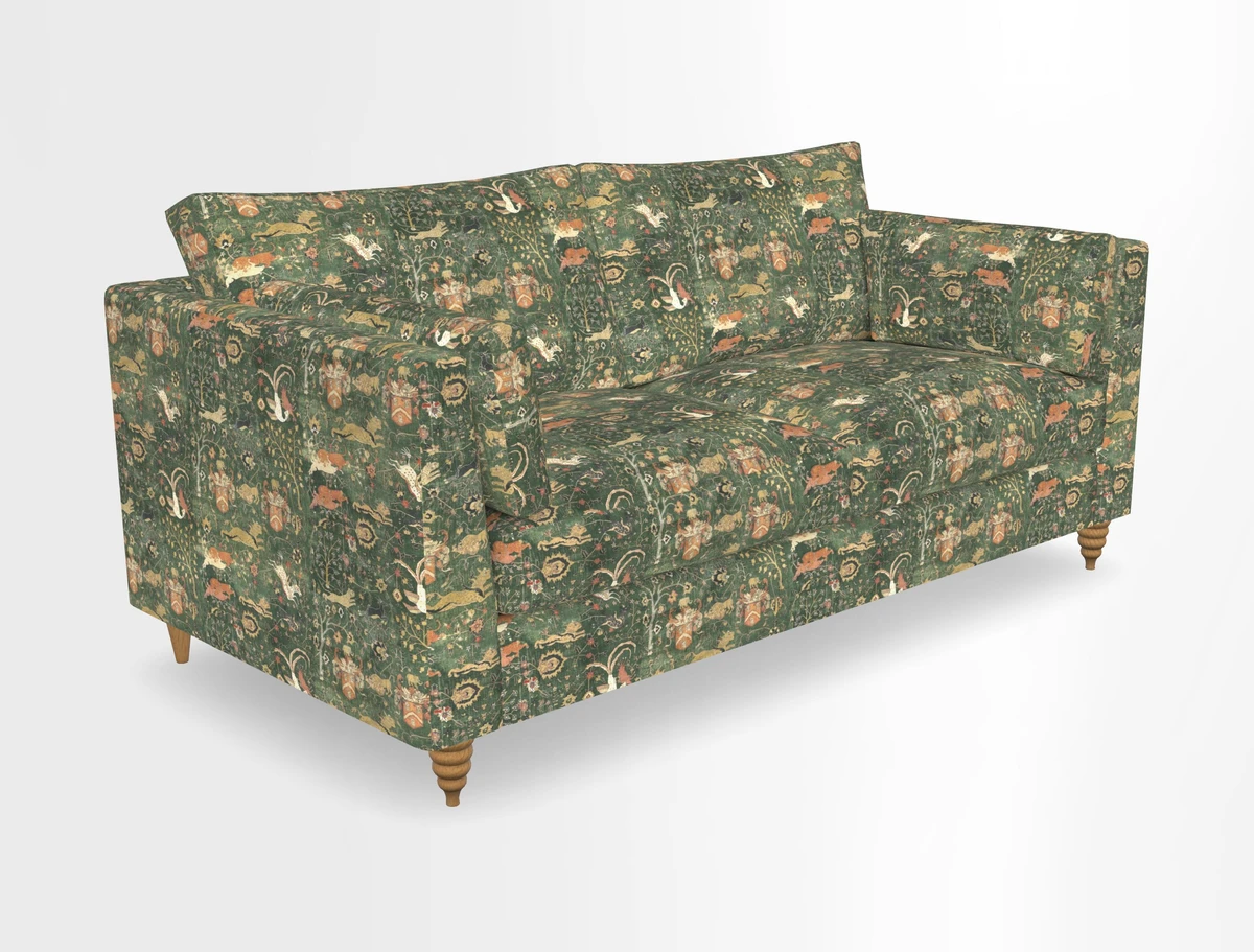 Saltdean 3 seater sofa in Covertex Lombardia Bianco