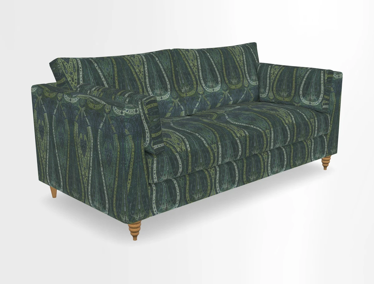 Saltdean 3 seater sofa in Covertex Lombardia Bianco