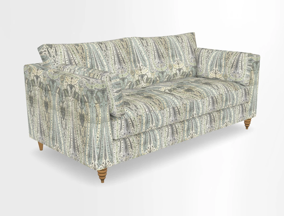 Saltdean 3 seater sofa in Covertex Lombardia Bianco
