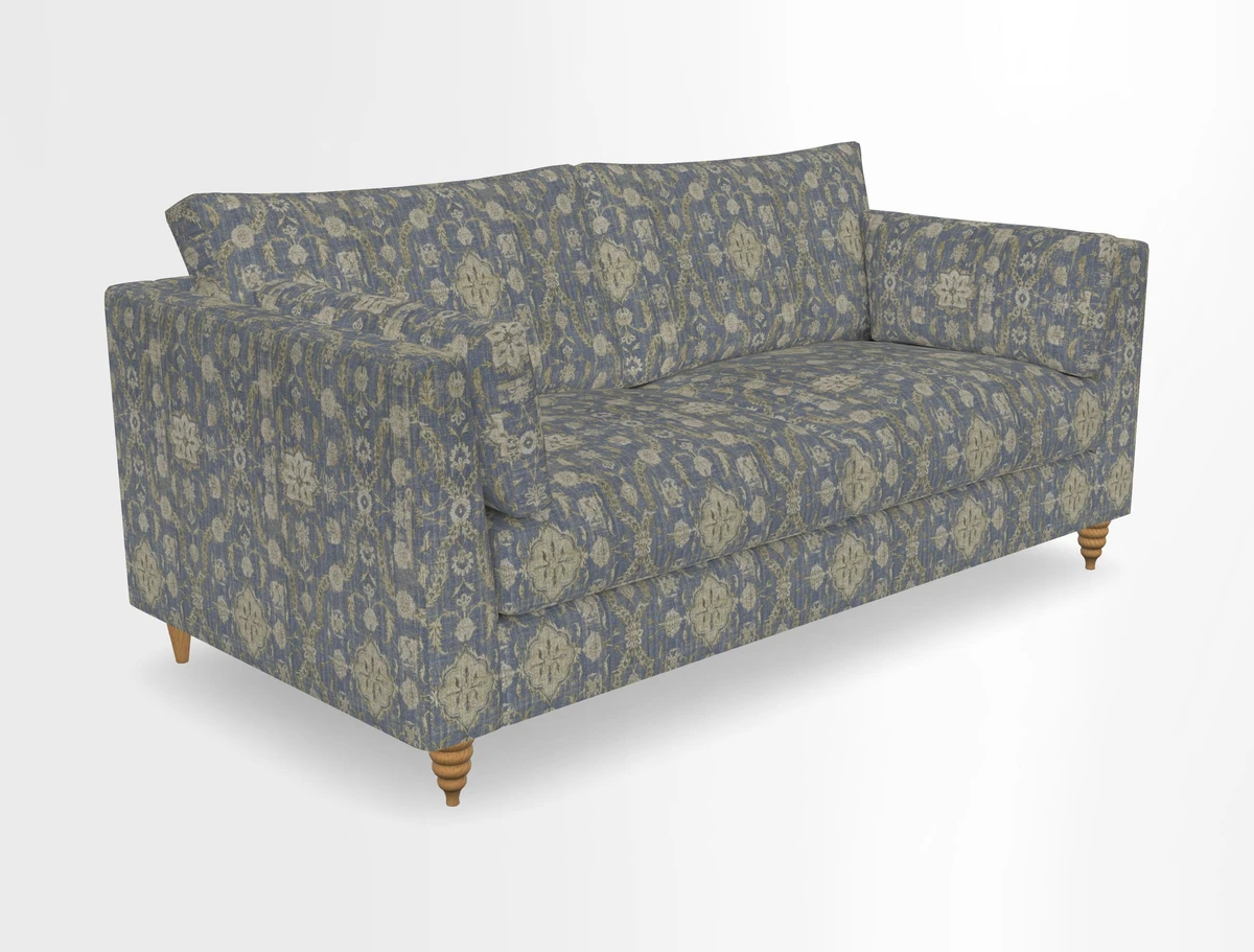 Saltdean 3 seater sofa in Covertex Lombardia Bianco