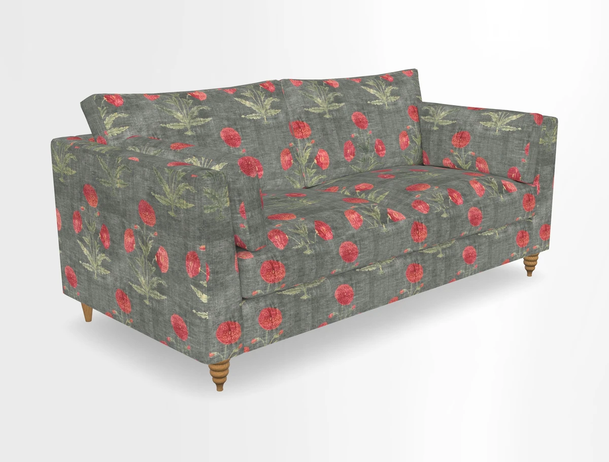 Saltdean 3 seater sofa in Covertex Lombardia Bianco