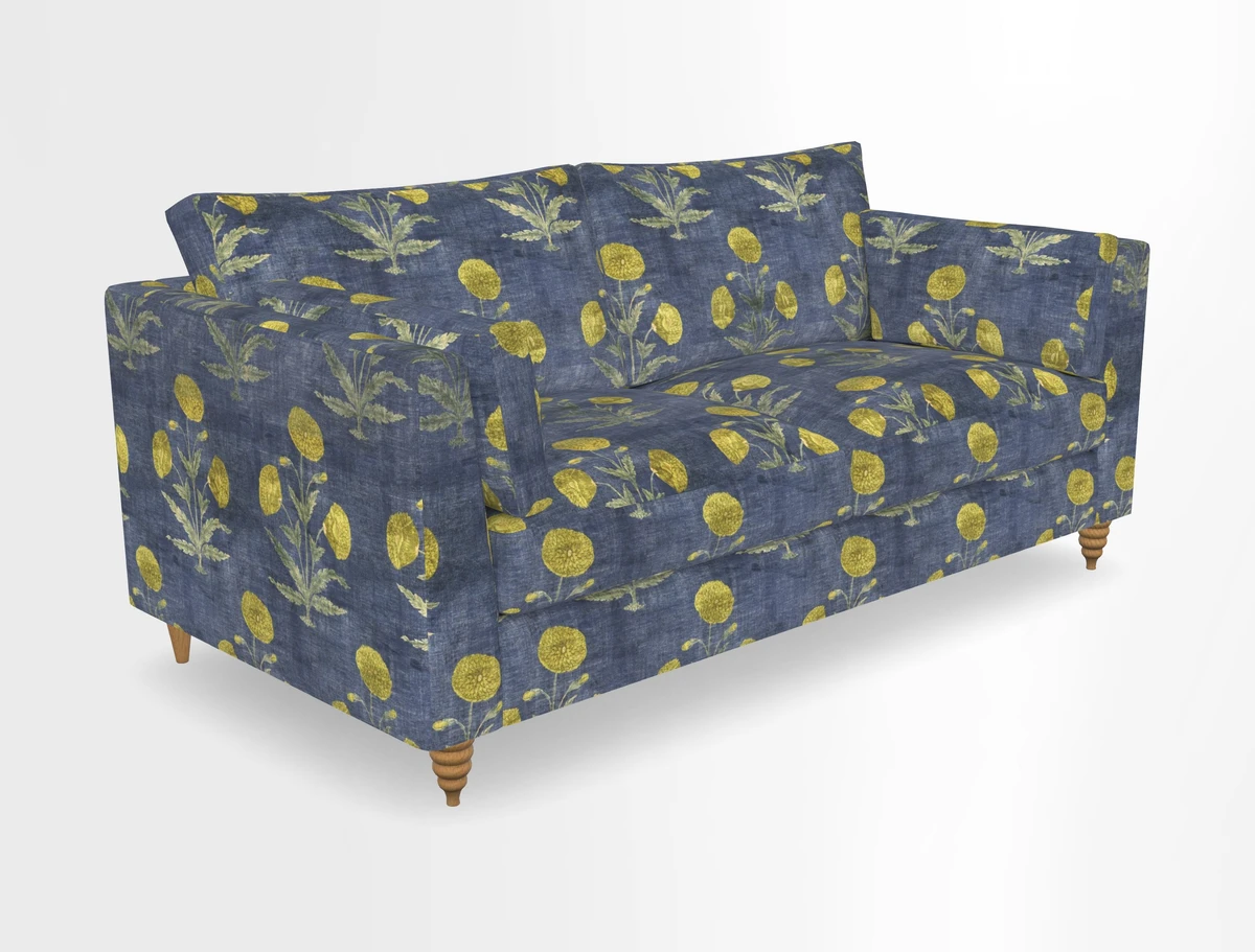 Saltdean 3 seater sofa in Covertex Lombardia Bianco