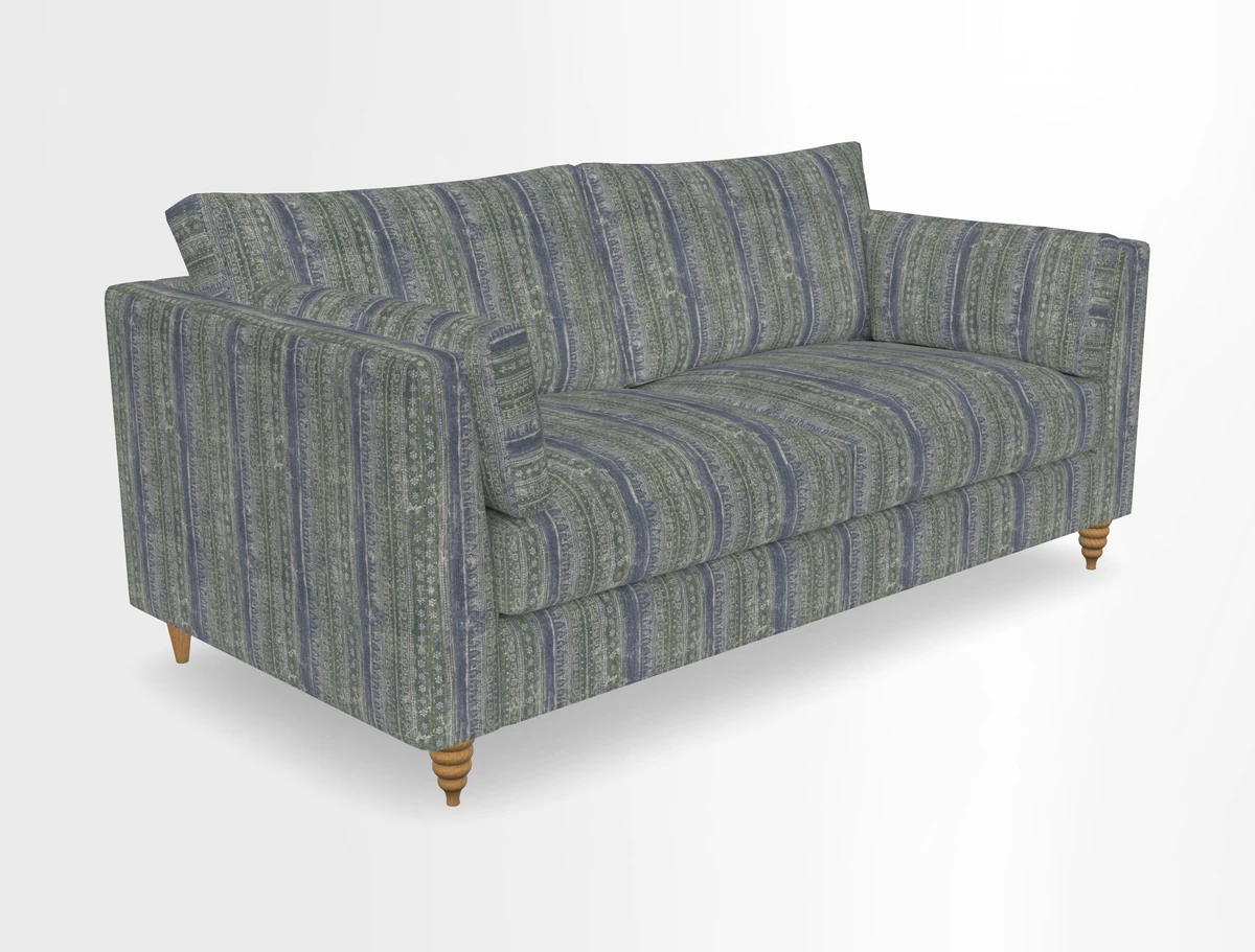 Saltdean 3 seater sofa in Covertex Lombardia Bianco