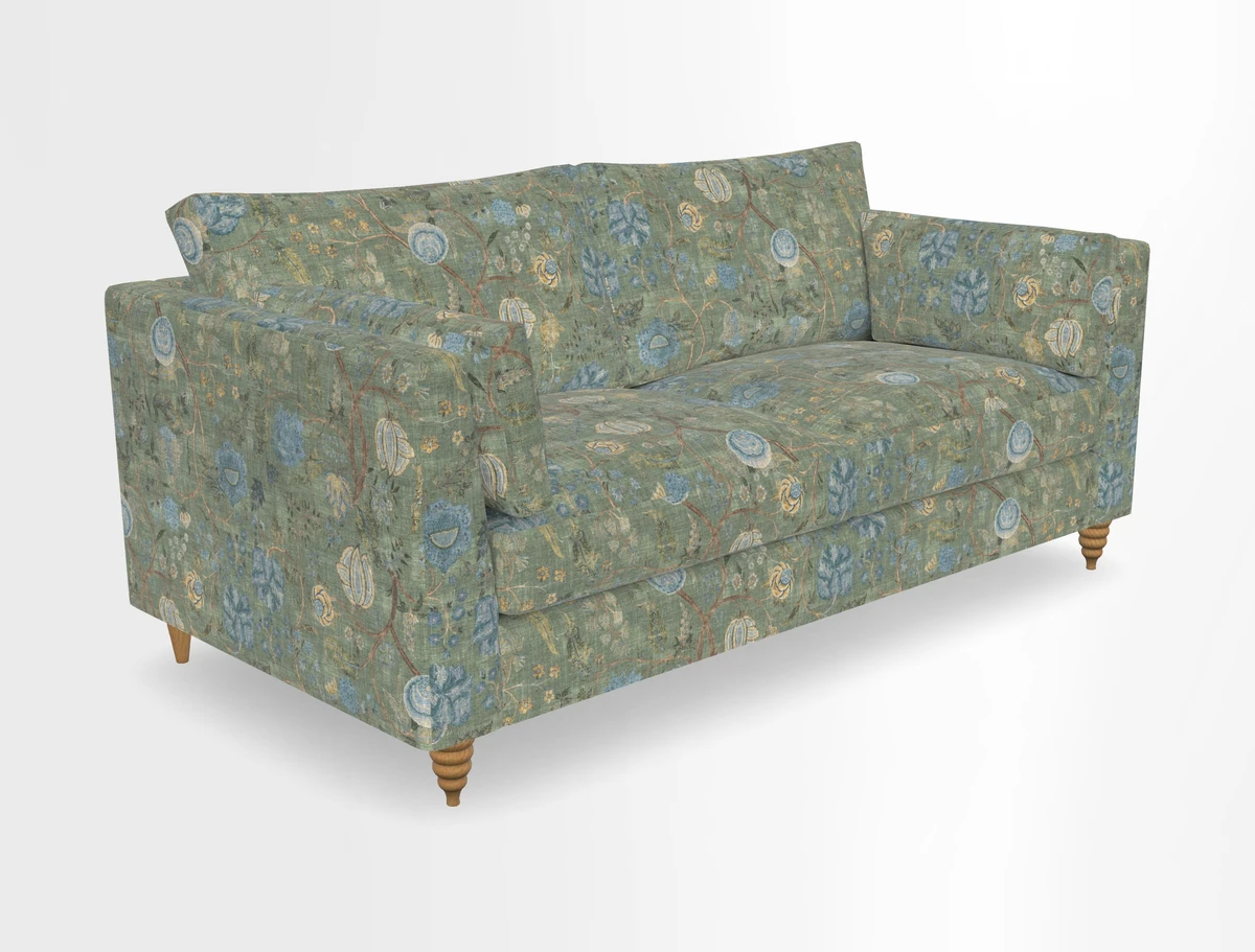 Saltdean 3 seater sofa in Covertex Lombardia Bianco