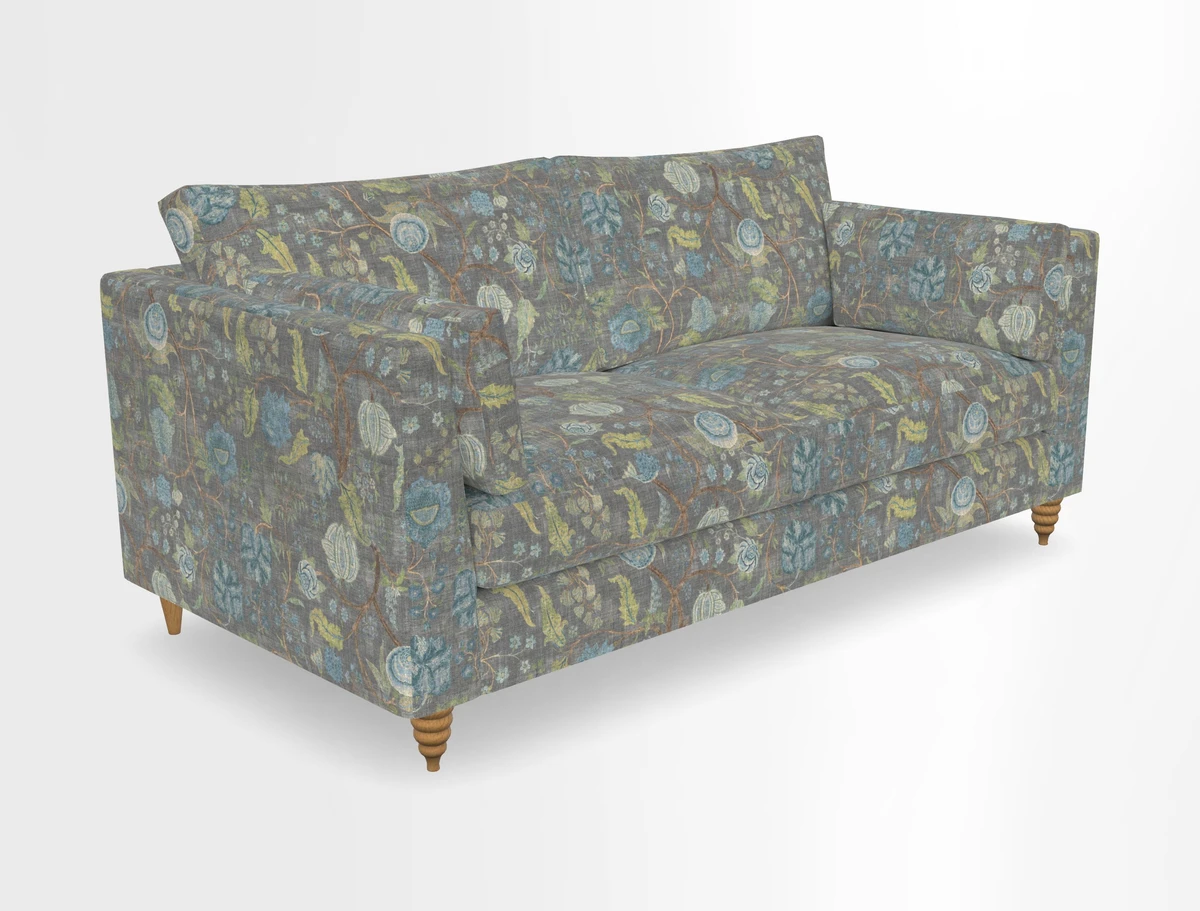 Saltdean 3 seater sofa in Covertex Lombardia Bianco