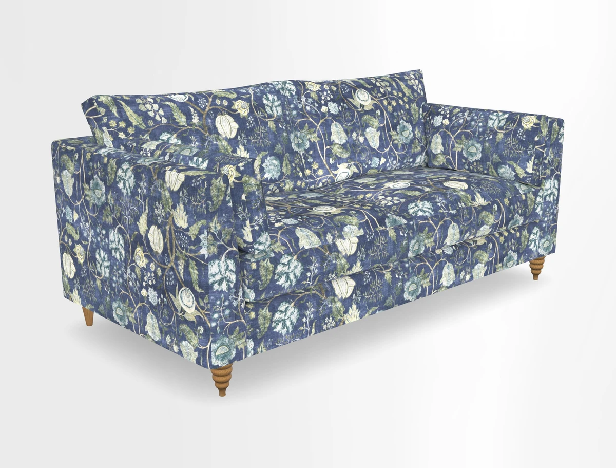 Saltdean 3 seater sofa in Covertex Lombardia Bianco