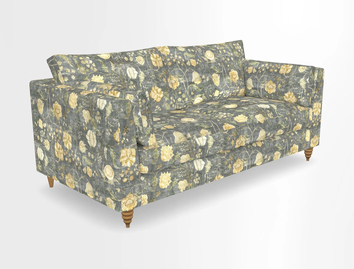 Saltdean 3 seater sofa in Covertex Lombardia Bianco