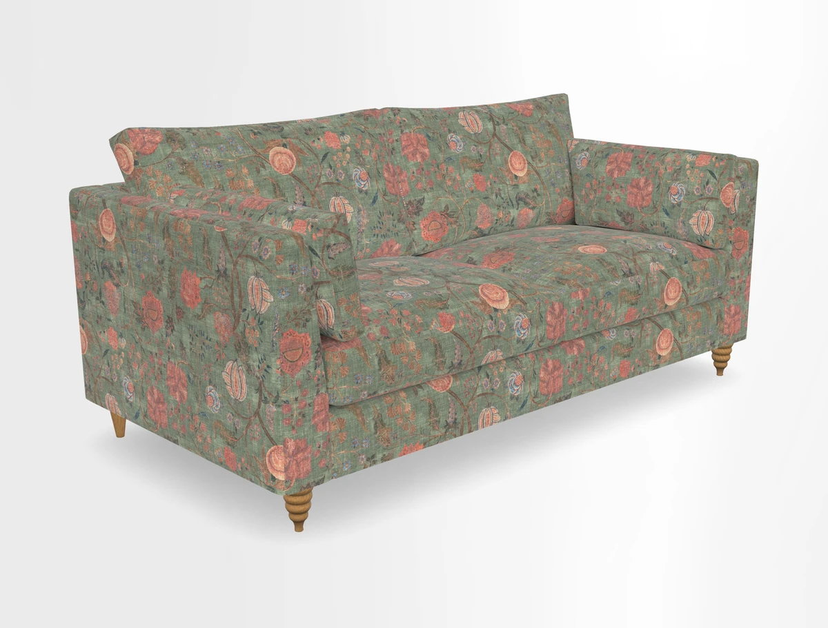 Saltdean 3 seater sofa in Covertex Lombardia Bianco