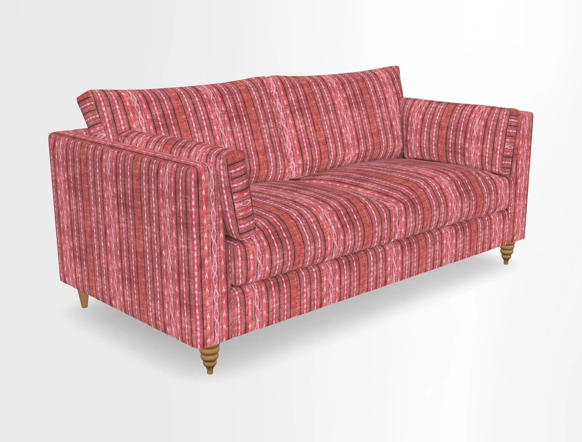 Saltdean 3 seater sofa in Covertex Lombardia Bianco