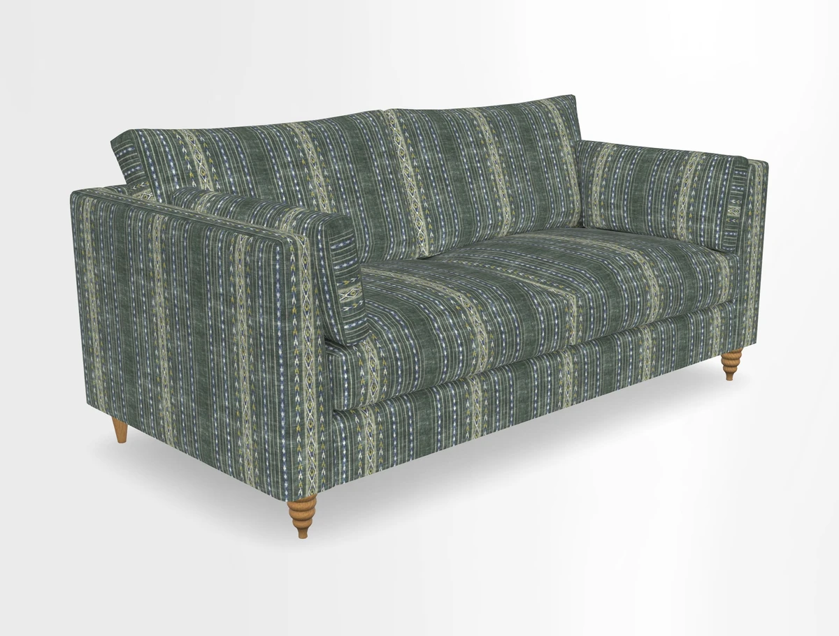 Saltdean 3 seater sofa in Covertex Lombardia Bianco