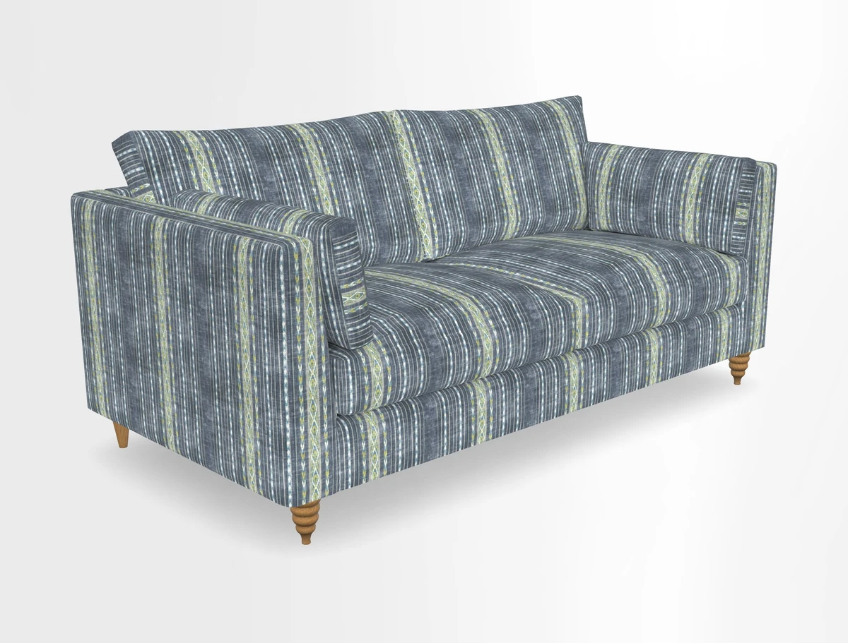 Saltdean 3 seater sofa in Covertex Lombardia Bianco