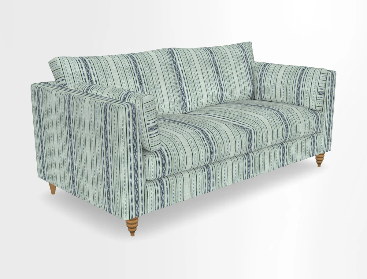 Saltdean 3 seater sofa in Covertex Lombardia Bianco