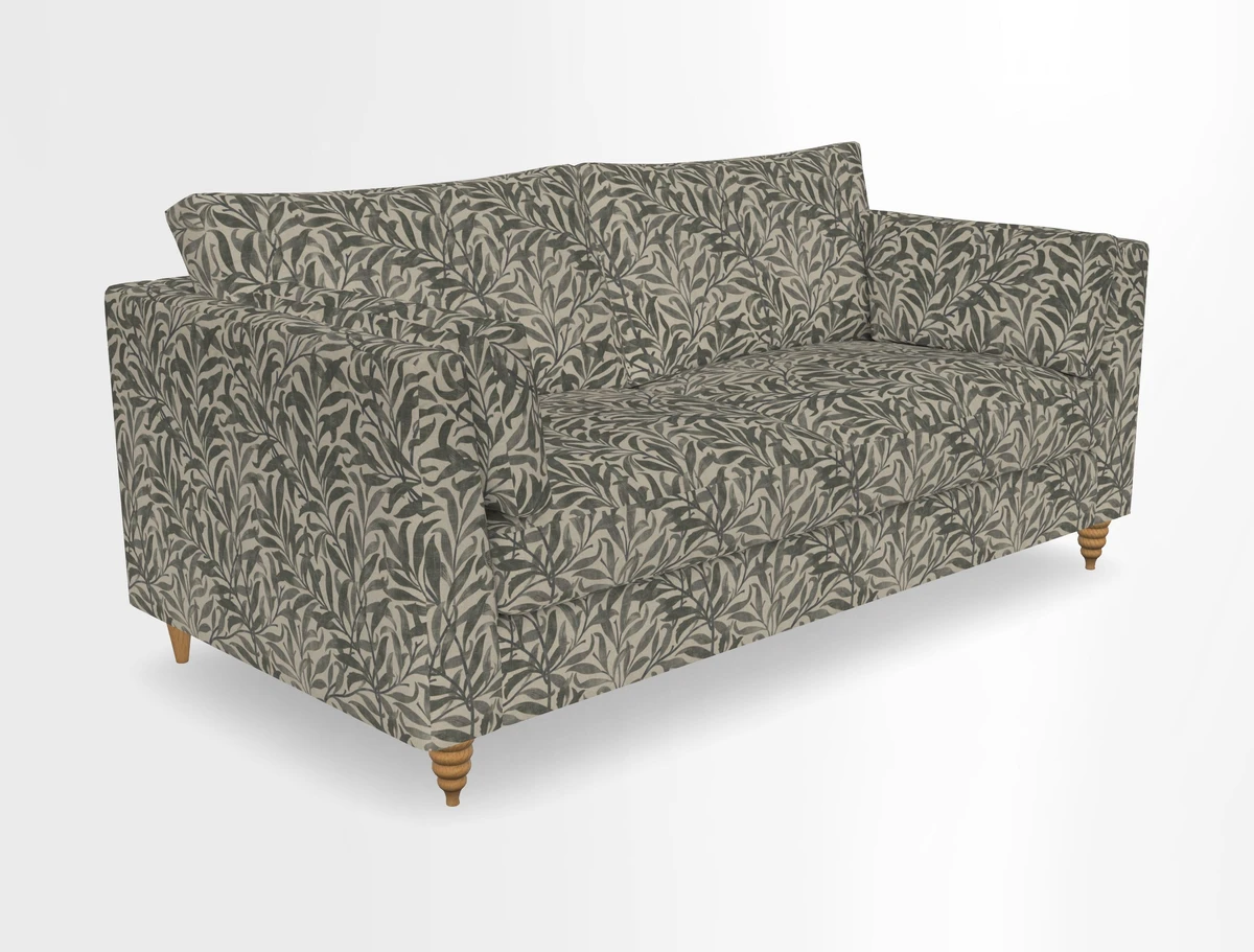 Saltdean 3 seater sofa in Covertex Lombardia Bianco