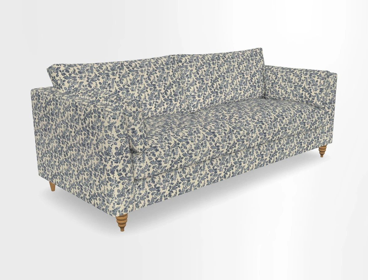 Saltdean 4 seater sofa in Covertex Lombardia Bianco