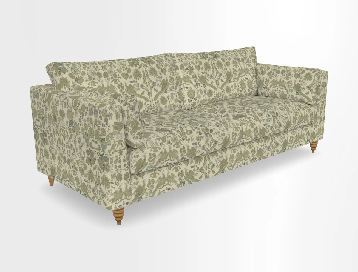 Saltdean 4 seater sofa in Covertex Lombardia Bianco
