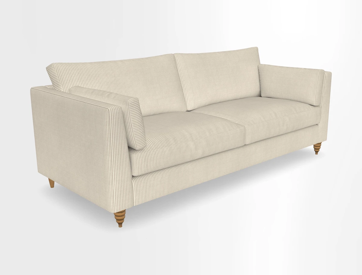 Saltdean 4 seater sofa in Covertex Lombardia Bianco