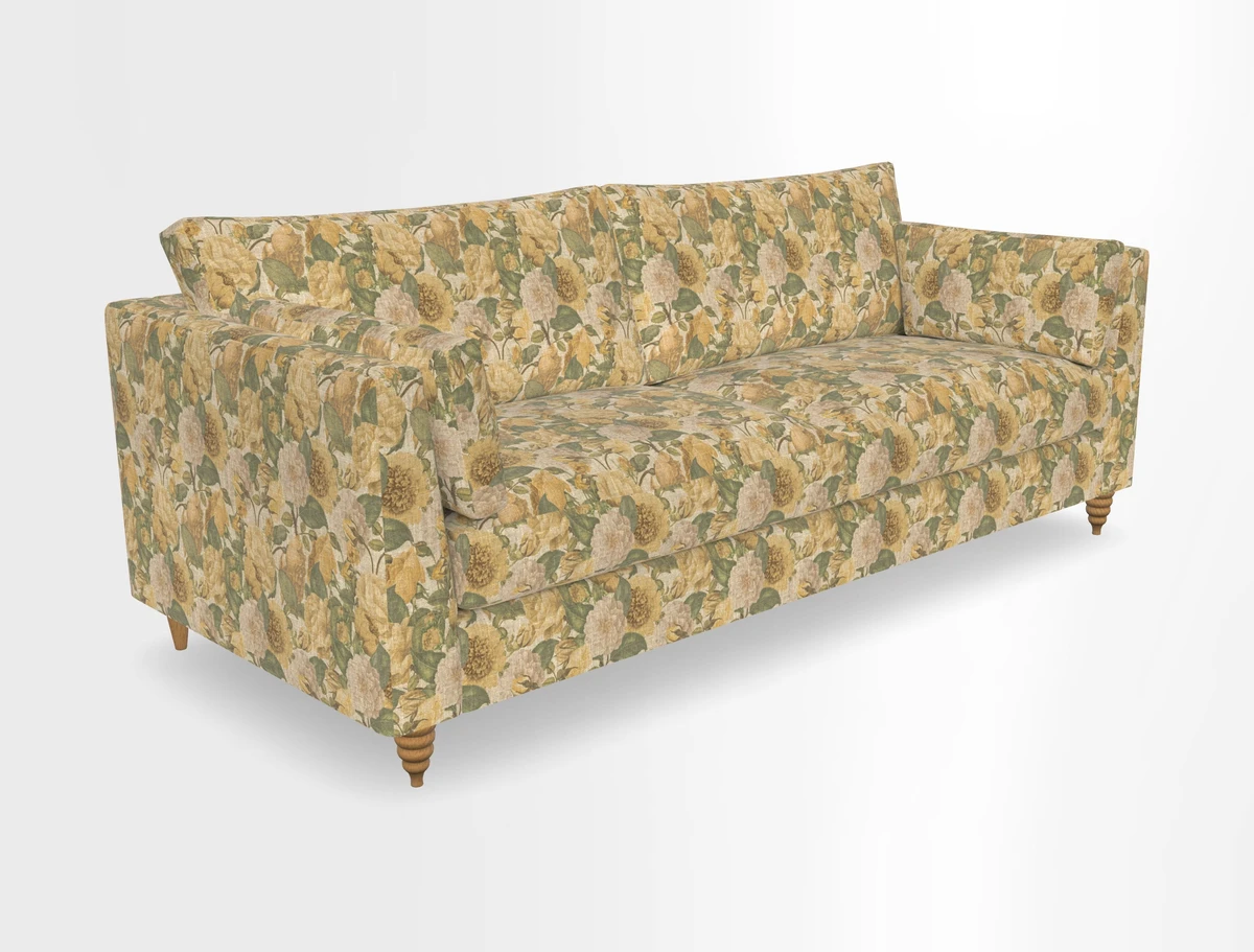 Saltdean 4 seater sofa in Covertex Lombardia Bianco