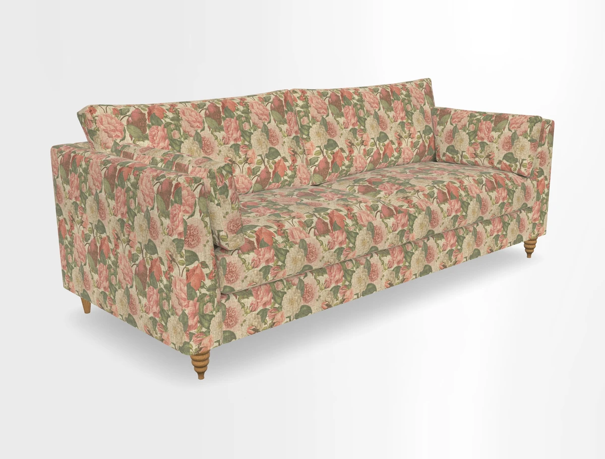 Saltdean 4 seater sofa in Covertex Lombardia Bianco