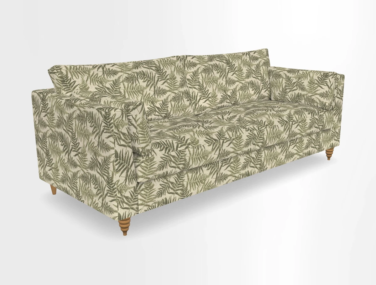 Saltdean 4 seater sofa in Covertex Lombardia Bianco
